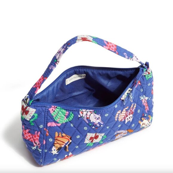 Vera Bradley Mini Slouchy Crossbody in Catnip Christmas NWT - Picture 3 of 5